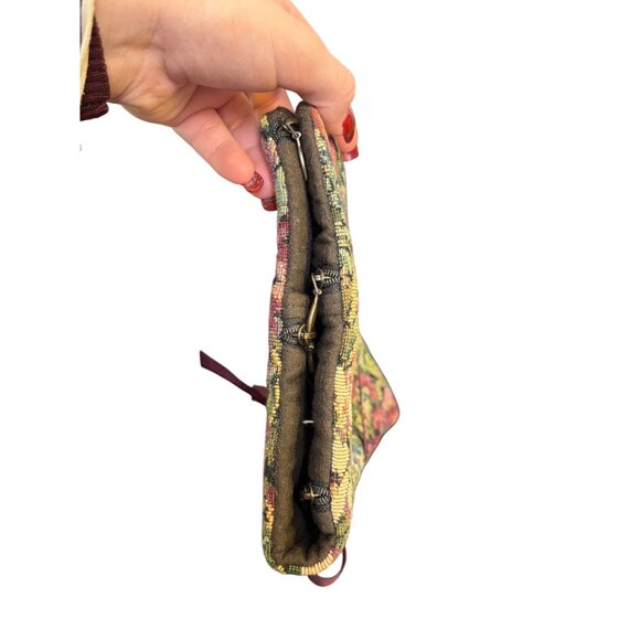 James Avery Vintage Floral Tapestry Jewelry Case - Picture 4 of 11